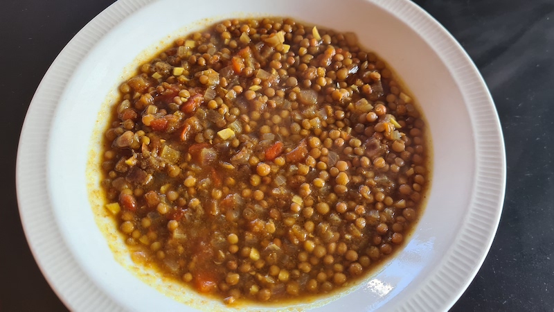 Curry de llegums